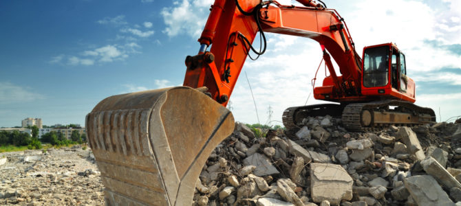 Equipamentos de obras ajudam na economia de tempo e mão de obra